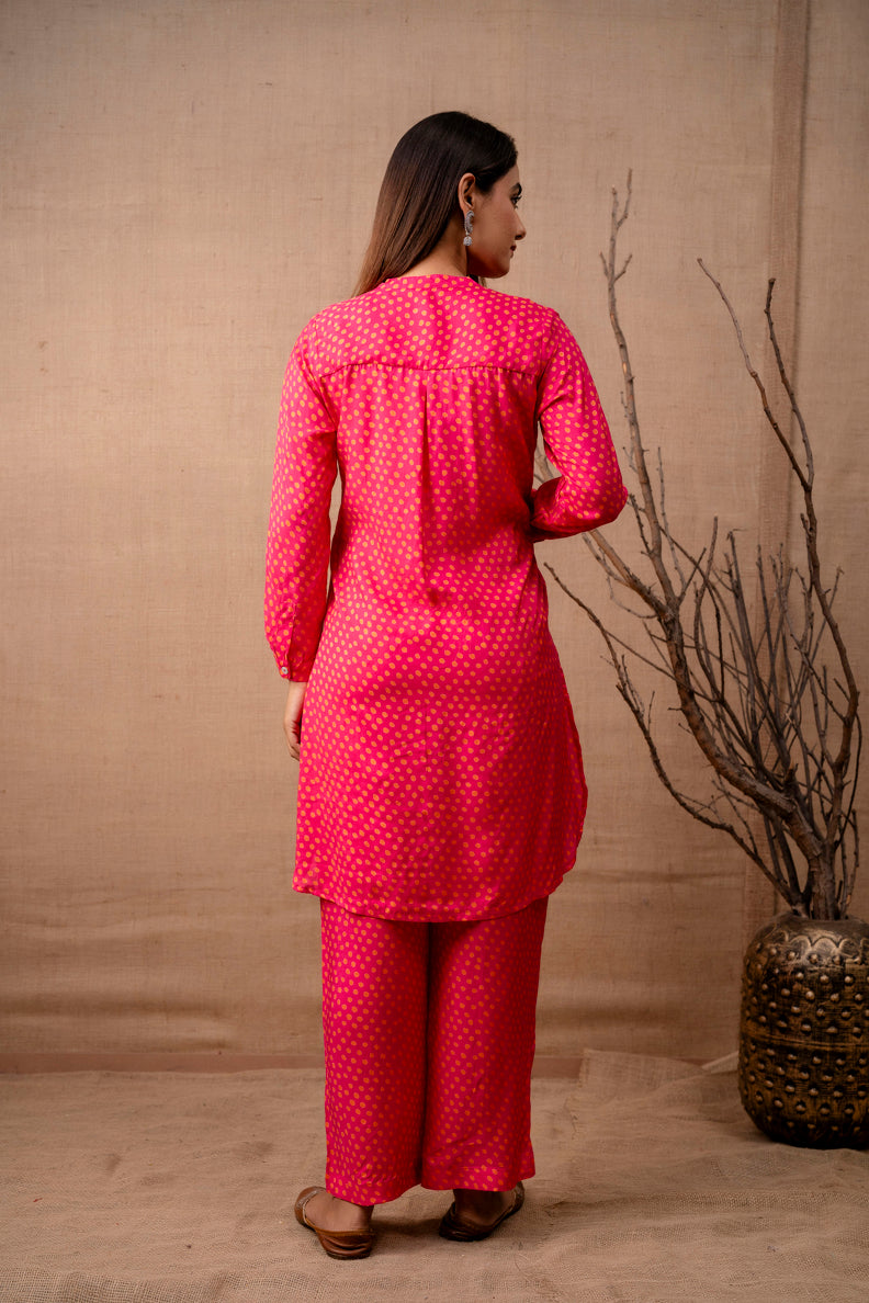 Rani Polka Dot Muslin Co-Ord Set