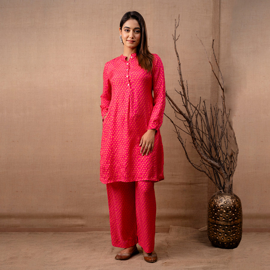 Rani Polka Dot Muslin Co-Ord Set